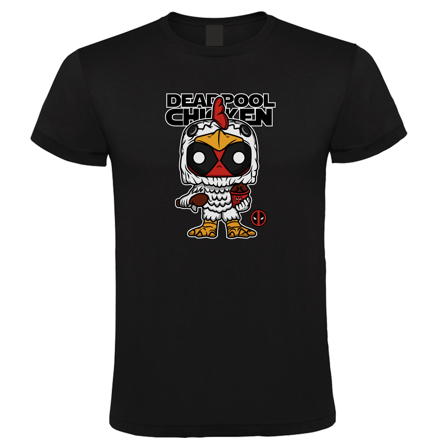 Parodie op Deadpool Chicken