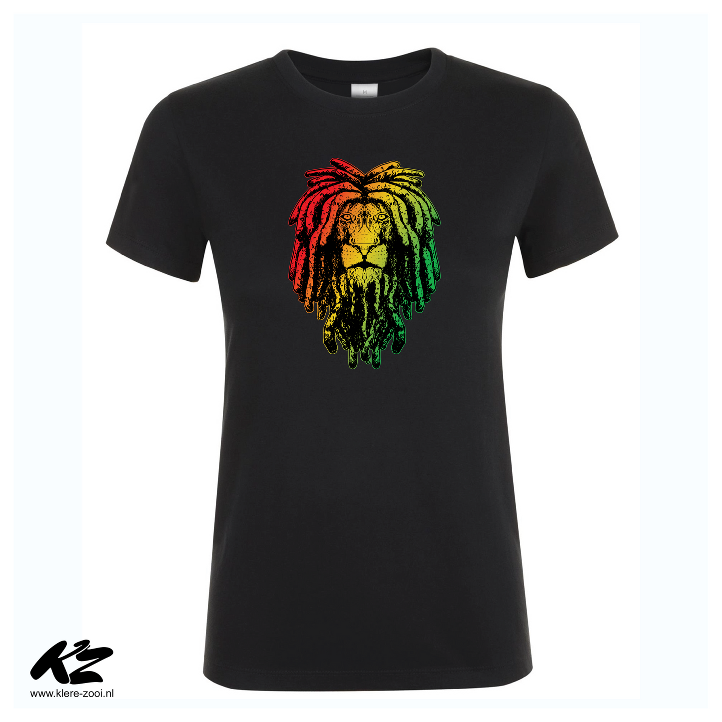 Rasta lion - Dames XXL