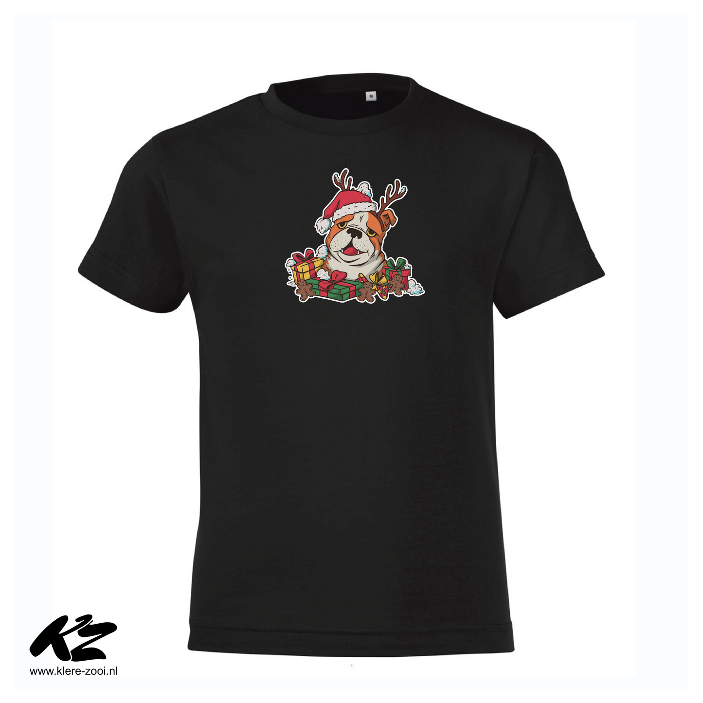 Christmas Bulldog