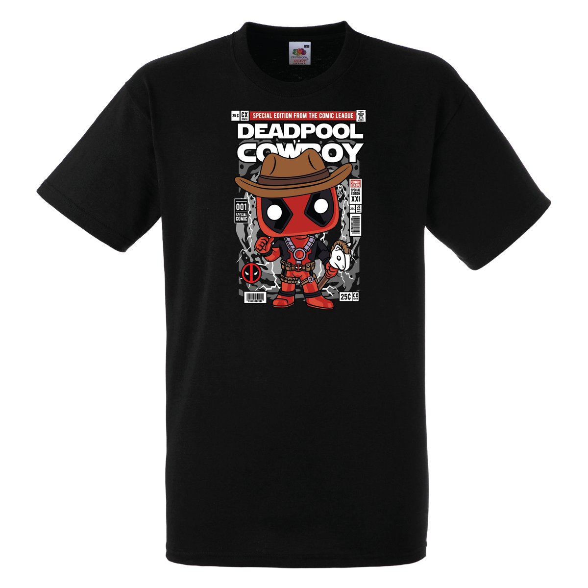 Parodie auf Deadpool Cowboy