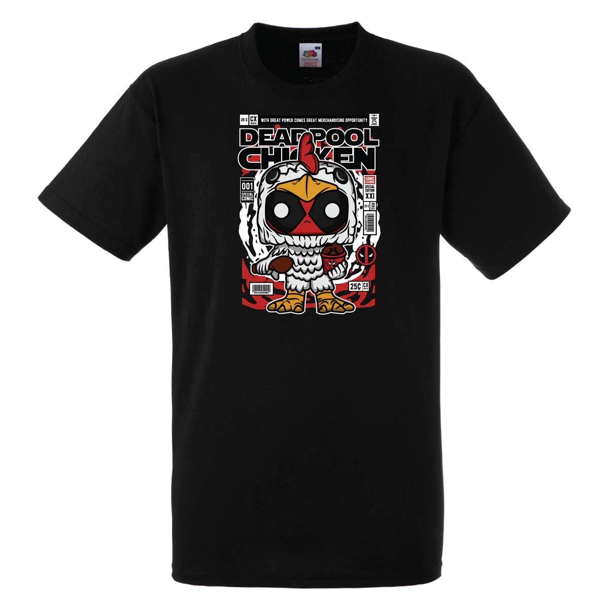 Parodie auf Deadpool Chicken