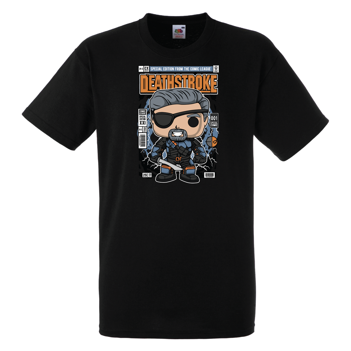 Parodie auf Deathstroke Unmasked