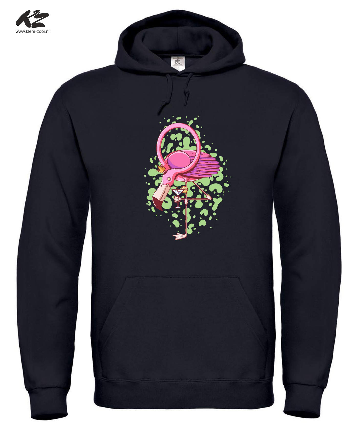 Flamingo met Drankje