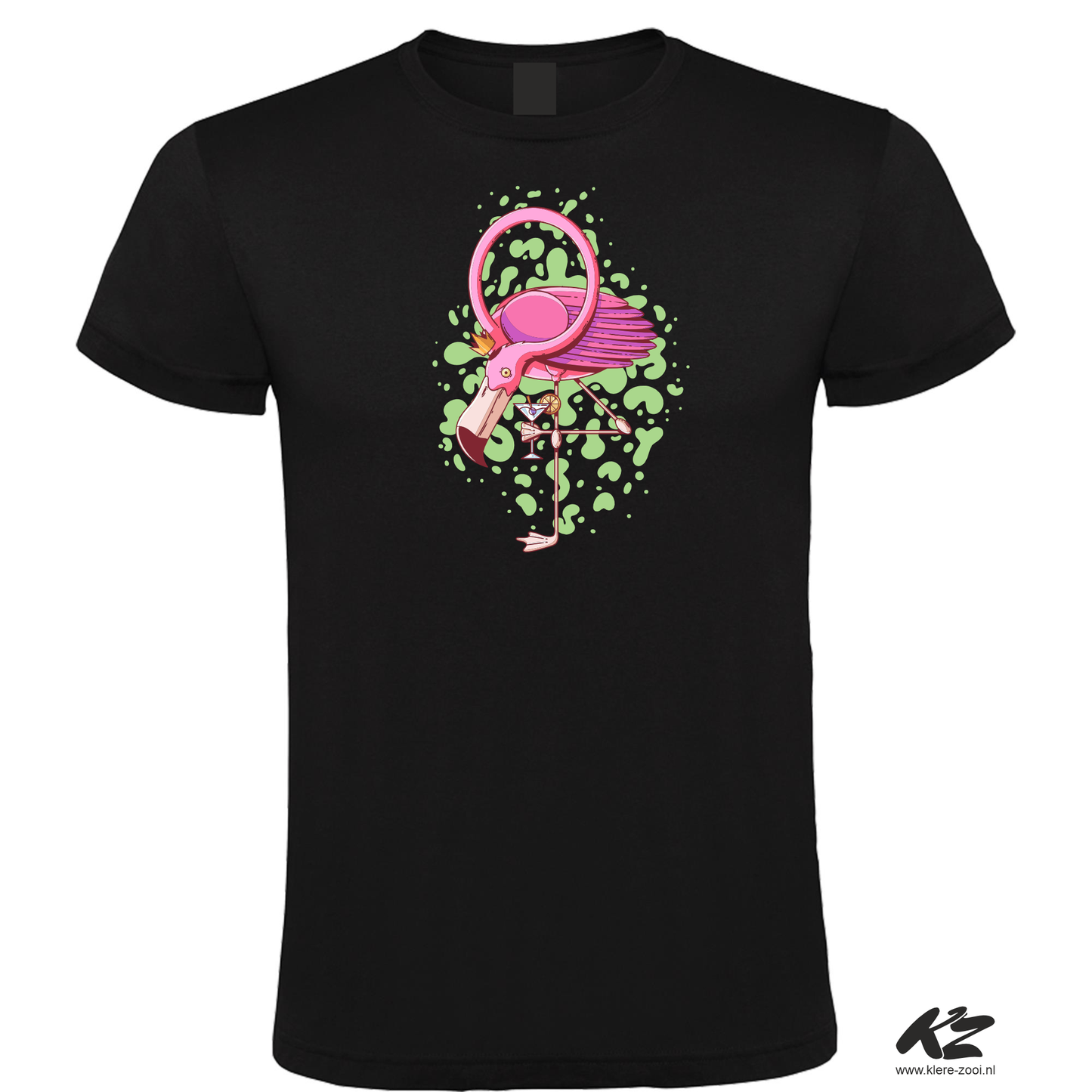 Flamingo met Drankje