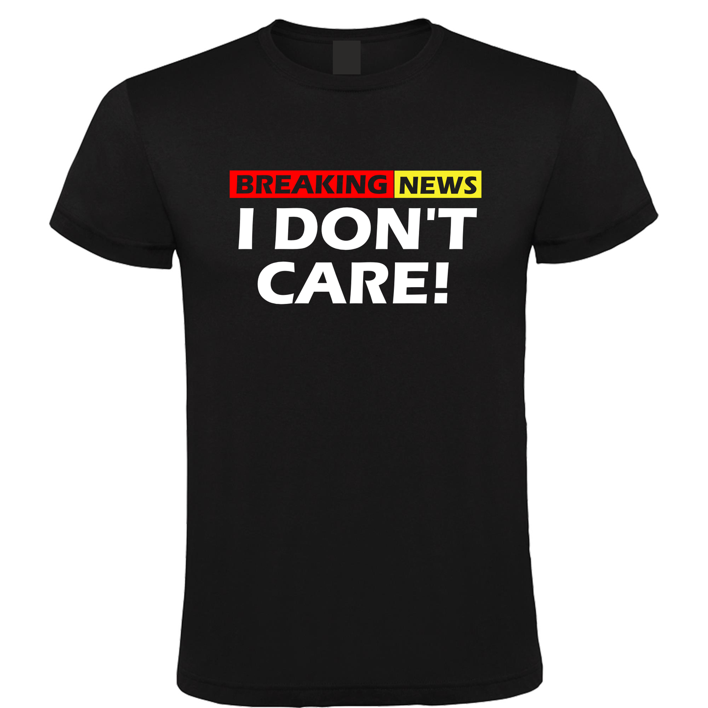 Breaking News: I Don't Care