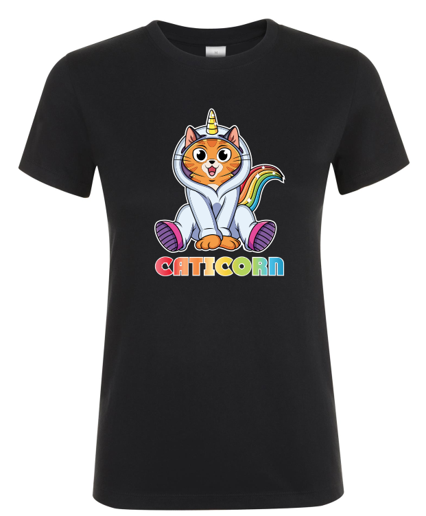 Caticorn - Dames T-Shirt / S