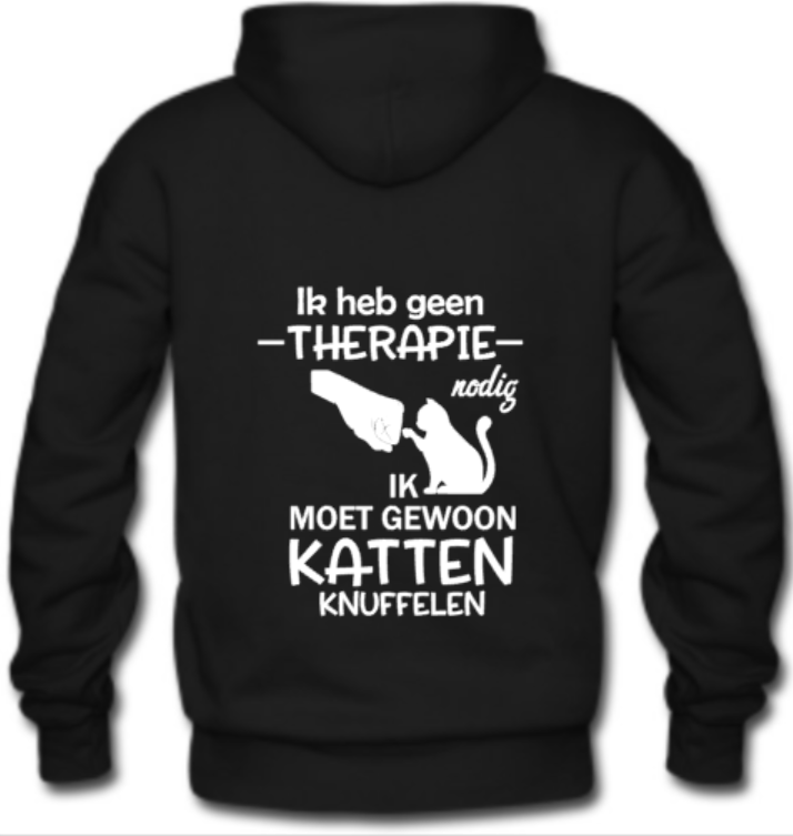 Therapie Katten - Hoodie / S