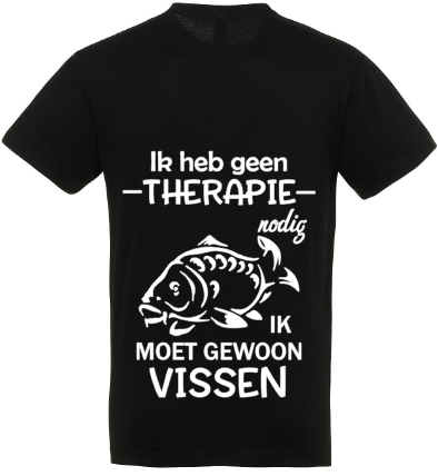 Therapie Vissen - Heren T-Shirt / S
