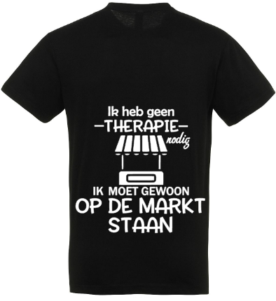 Therapie Markt - Heren T-Shirt / S