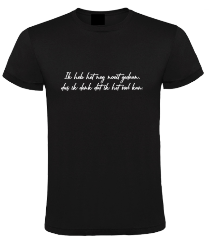 Ik Heb Het Nog Nooit Gedaan... - Heren T-Shirt / S