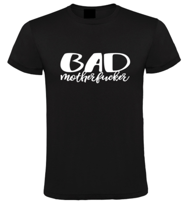Bad Motherf*cker - Heren T-Shirt / S