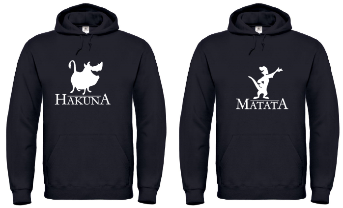 Hakuna Matata - 2x Hoodies