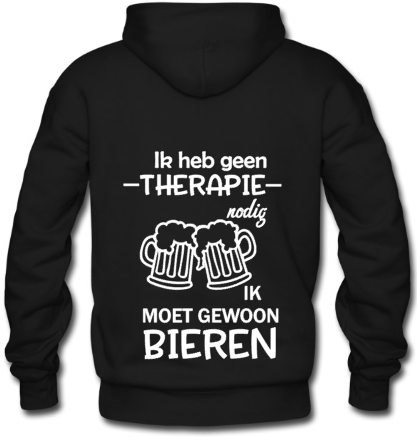 Therapie Bieren - Hoodie / S