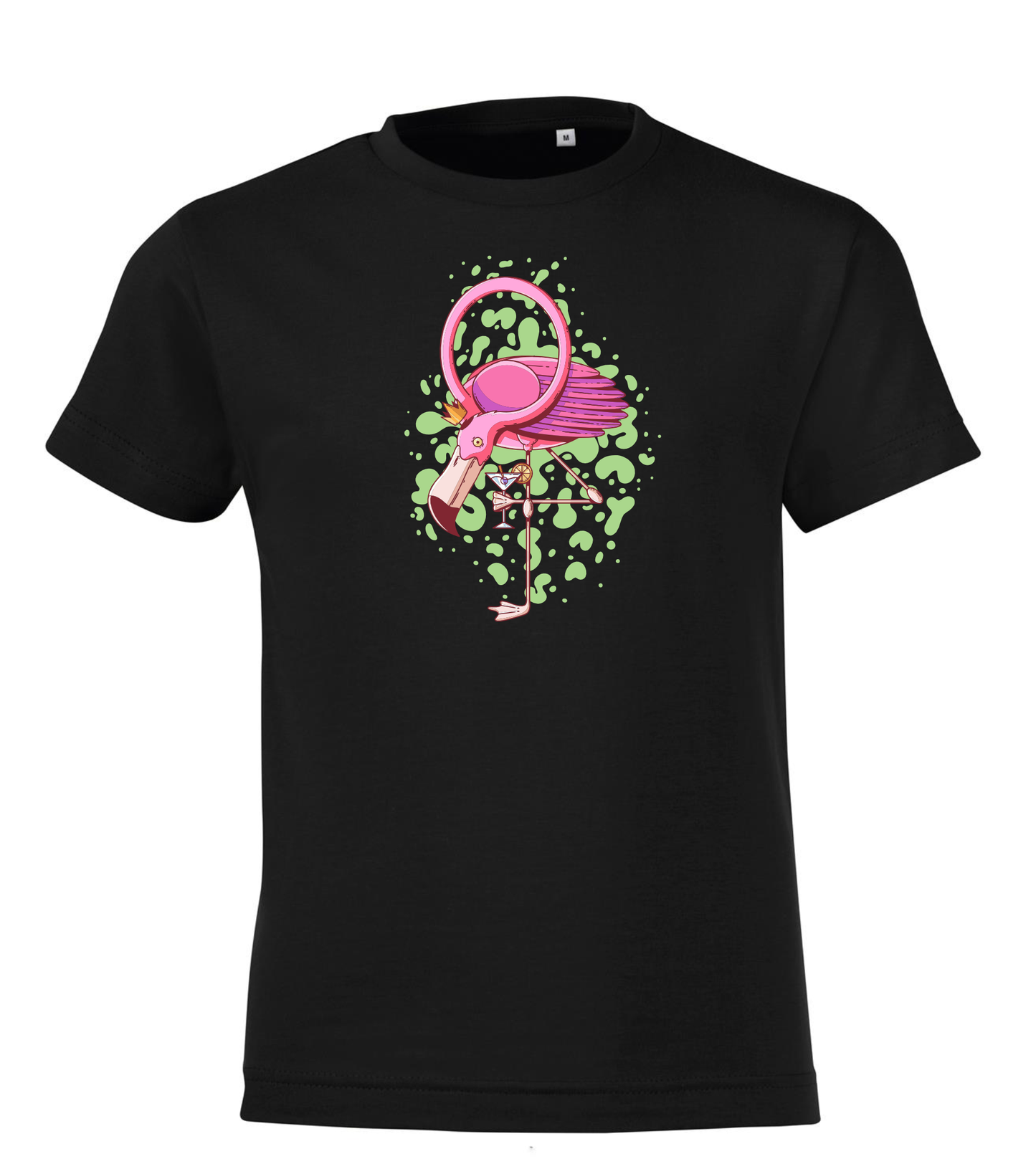 Flamingo met Drankje