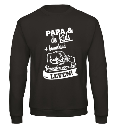 Papa en de Kids + Bonuskind - Sweater / S