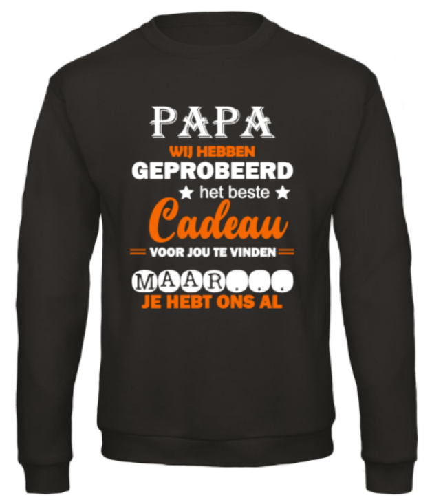 Het Beste Cadeau - Sweater / S