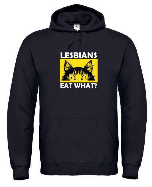 Lesbians eat what? - Hoodie  4XL