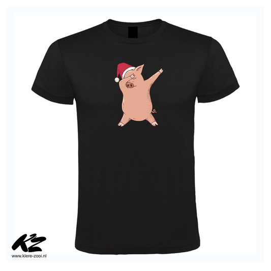 Dabbing Christmas Pig