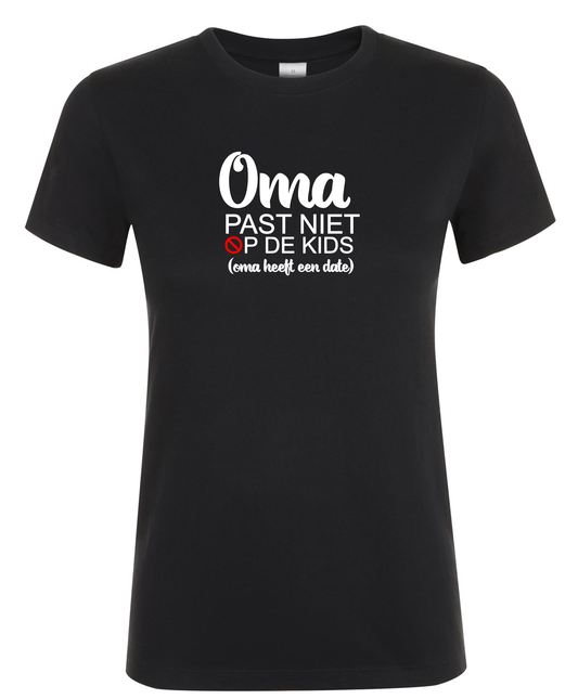 Oma past niet op de kids - Dames L