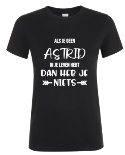 Als je geen Astrid in je leven hebt - Dames M