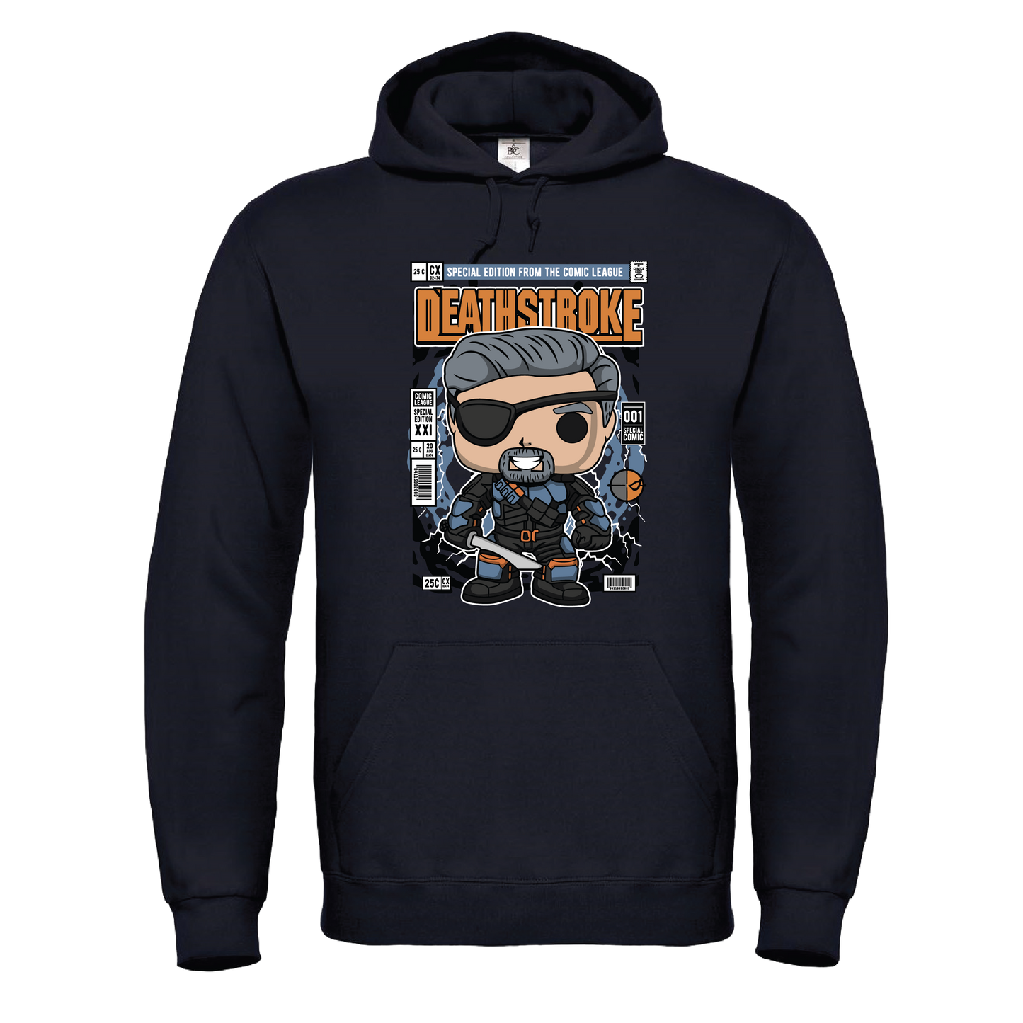 Parodie auf Deathstroke Unmasked