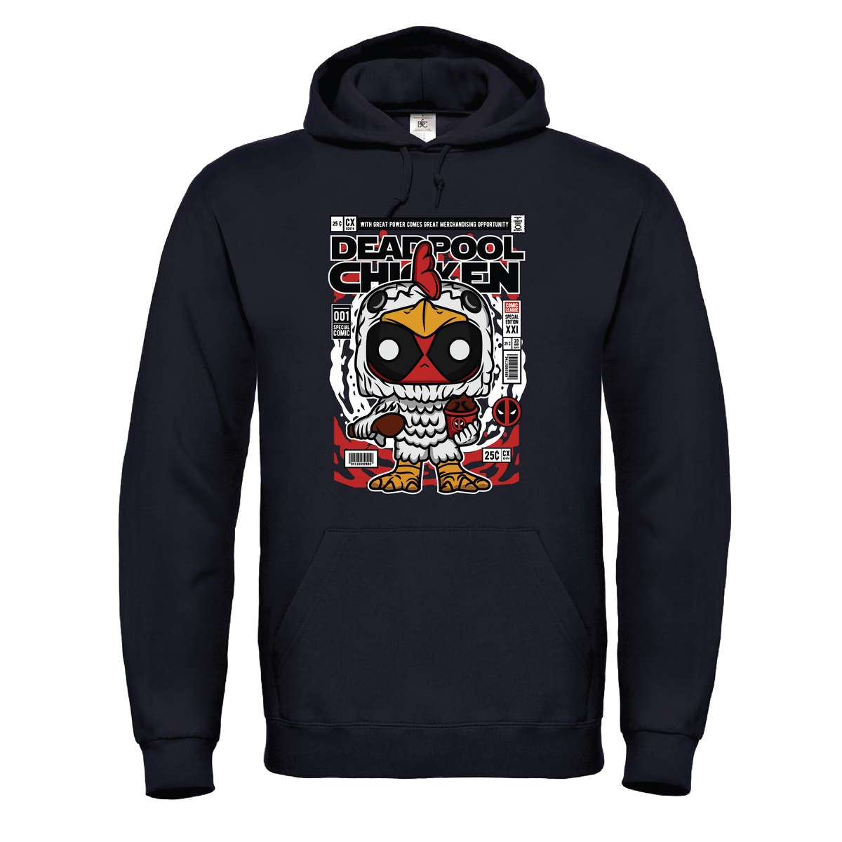 Parodie auf Deadpool Chicken