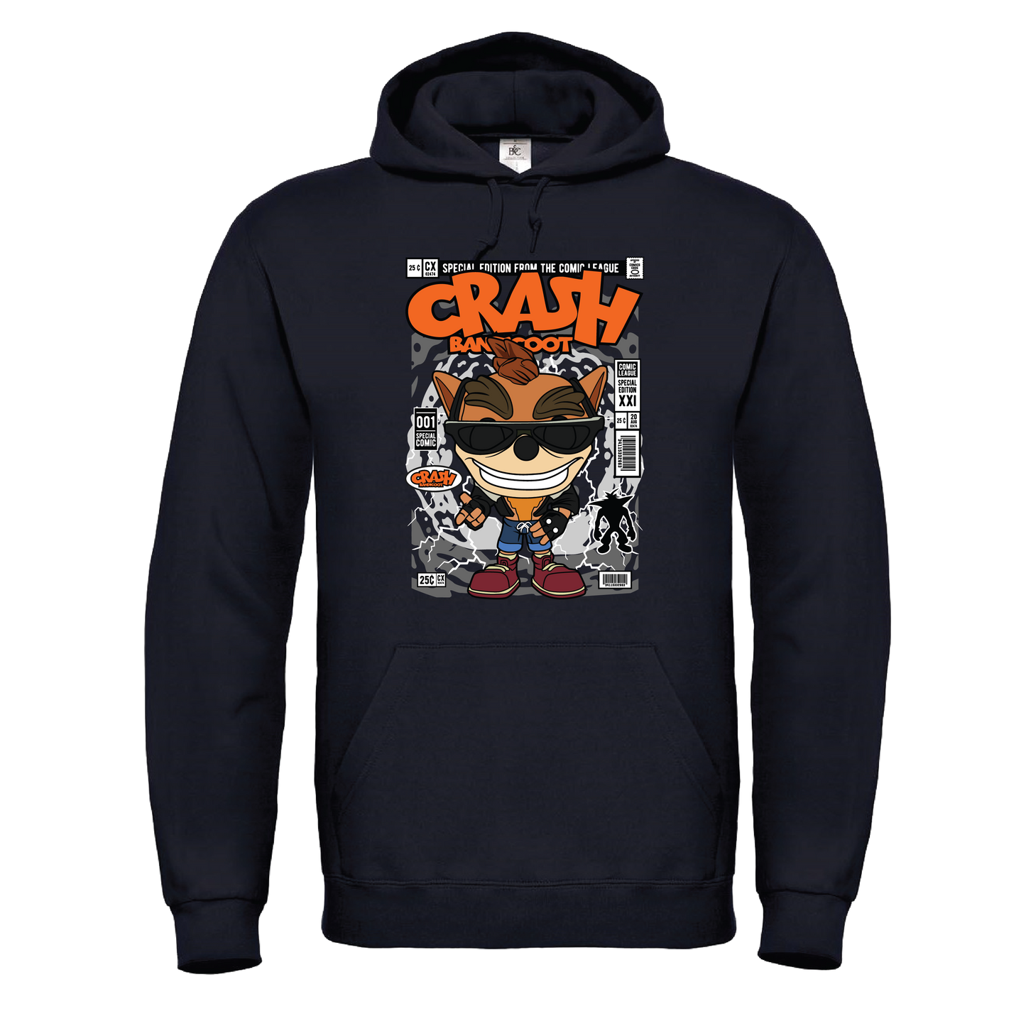 Parodie auf Crash Bandicoot