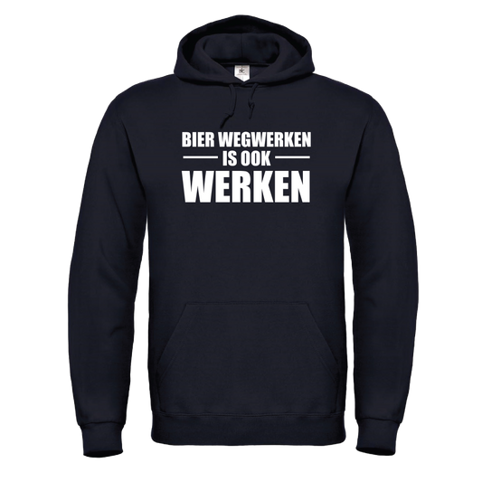 Bier wegputzen ist auch Arbeit