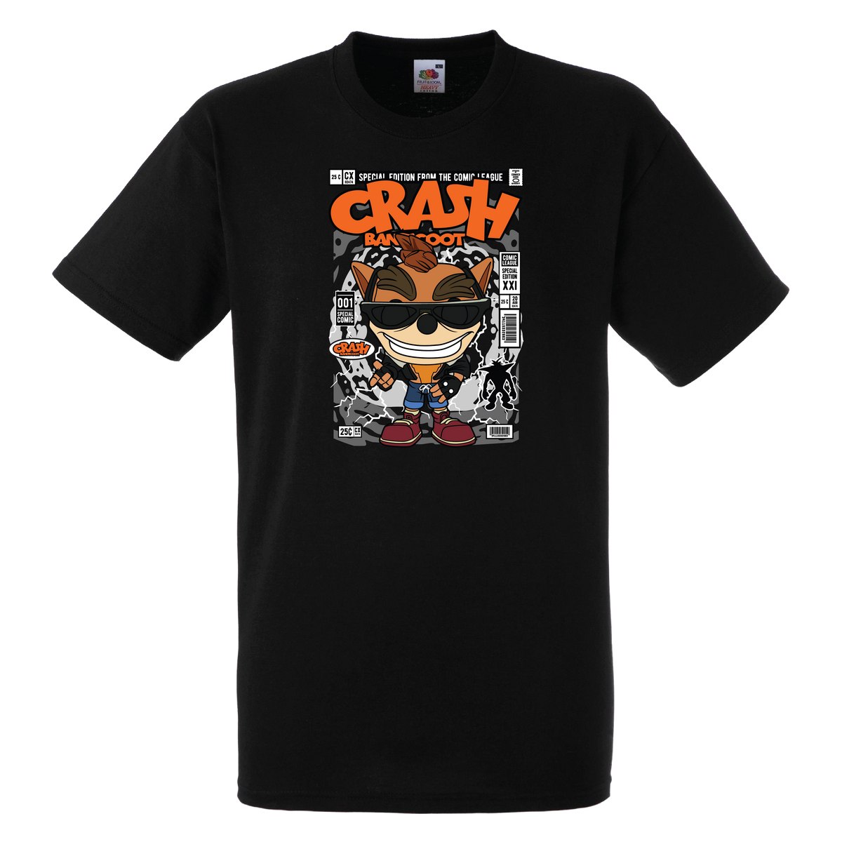 Parodie auf Crash Bandicoot