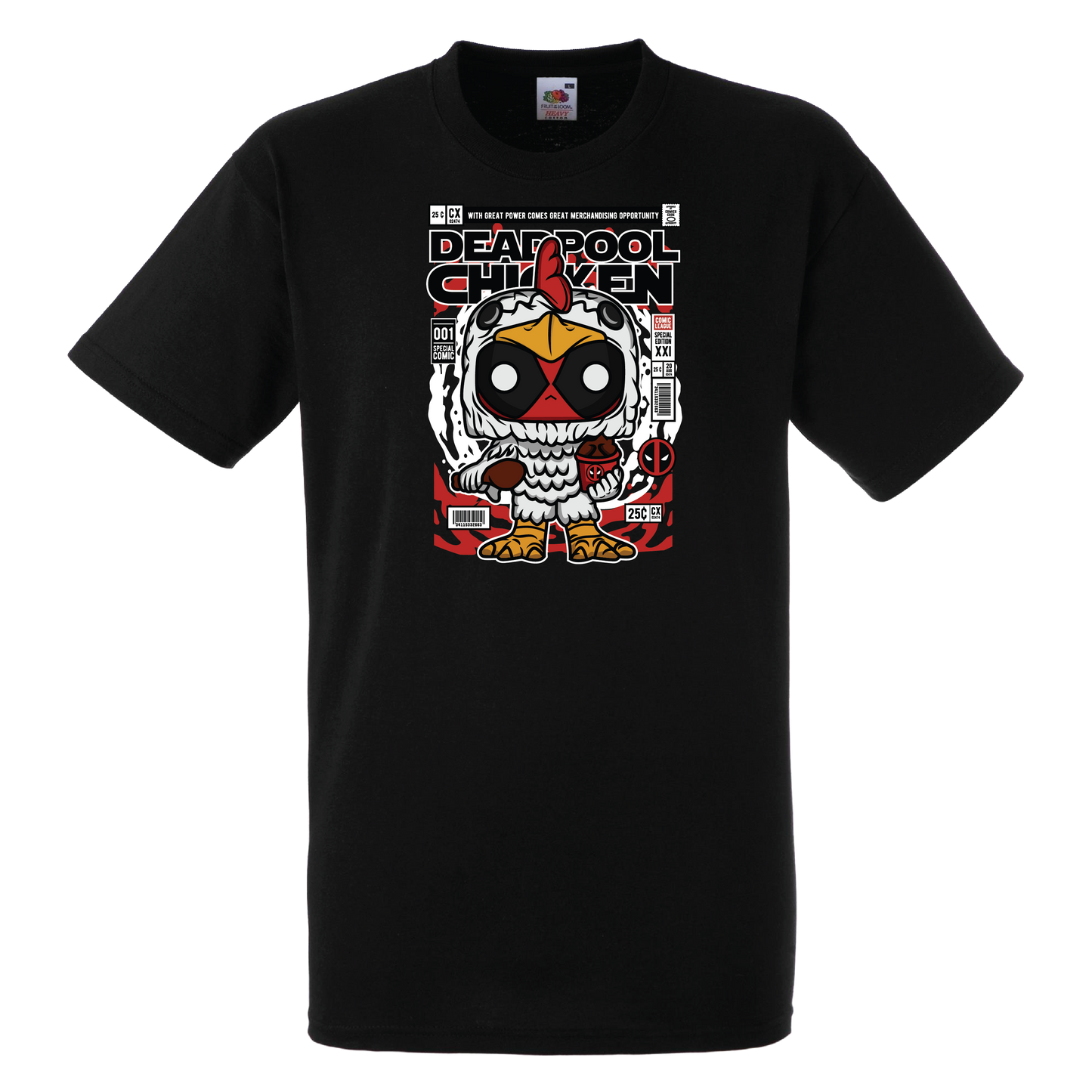 Parodie auf Deadpool Chicken