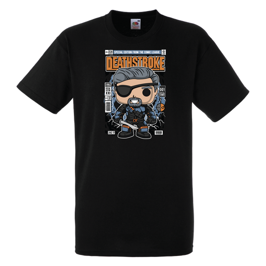 Parodie auf Deathstroke Unmasked