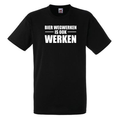 Bier wegputzen ist auch Arbeit