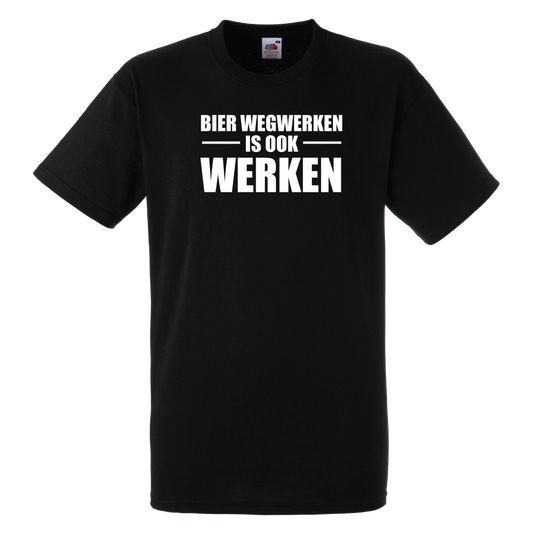 Bier wegputzen ist auch Arbeit