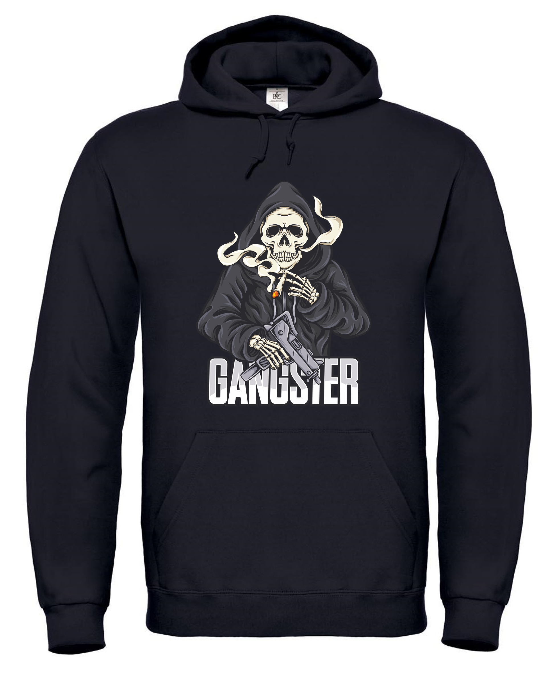 Skeleton Gangster - Hoodie / S