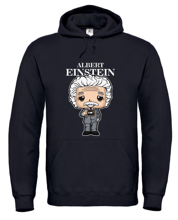 Albert Einstein - Hoodie / S