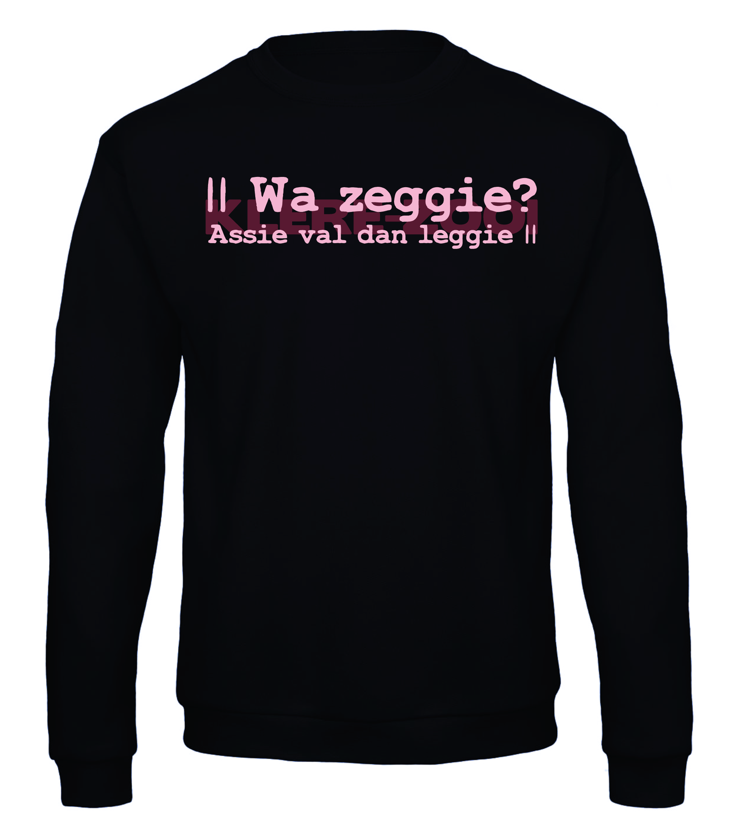 Wa Zeggie? - Sweater / S / Roze