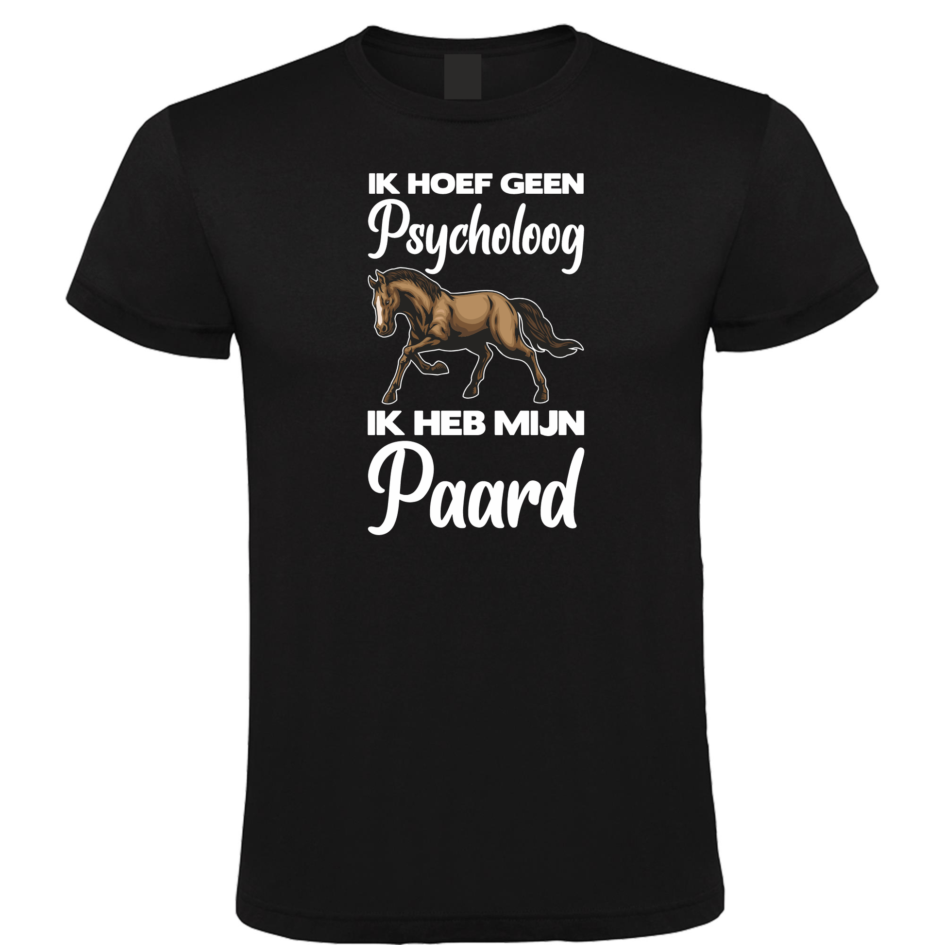 Psycholoog Paard - Heren T-Shirt / S