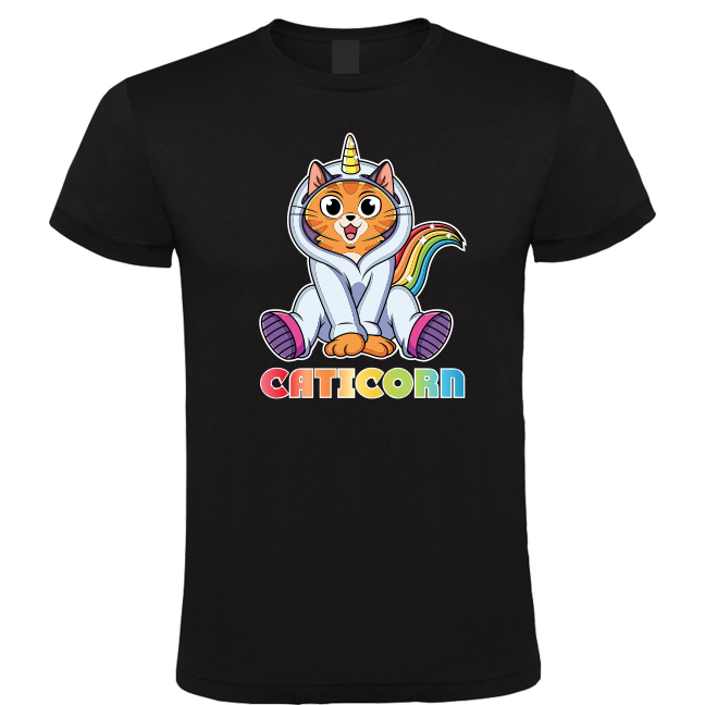 Caticorn - Heren T-Shirt / S