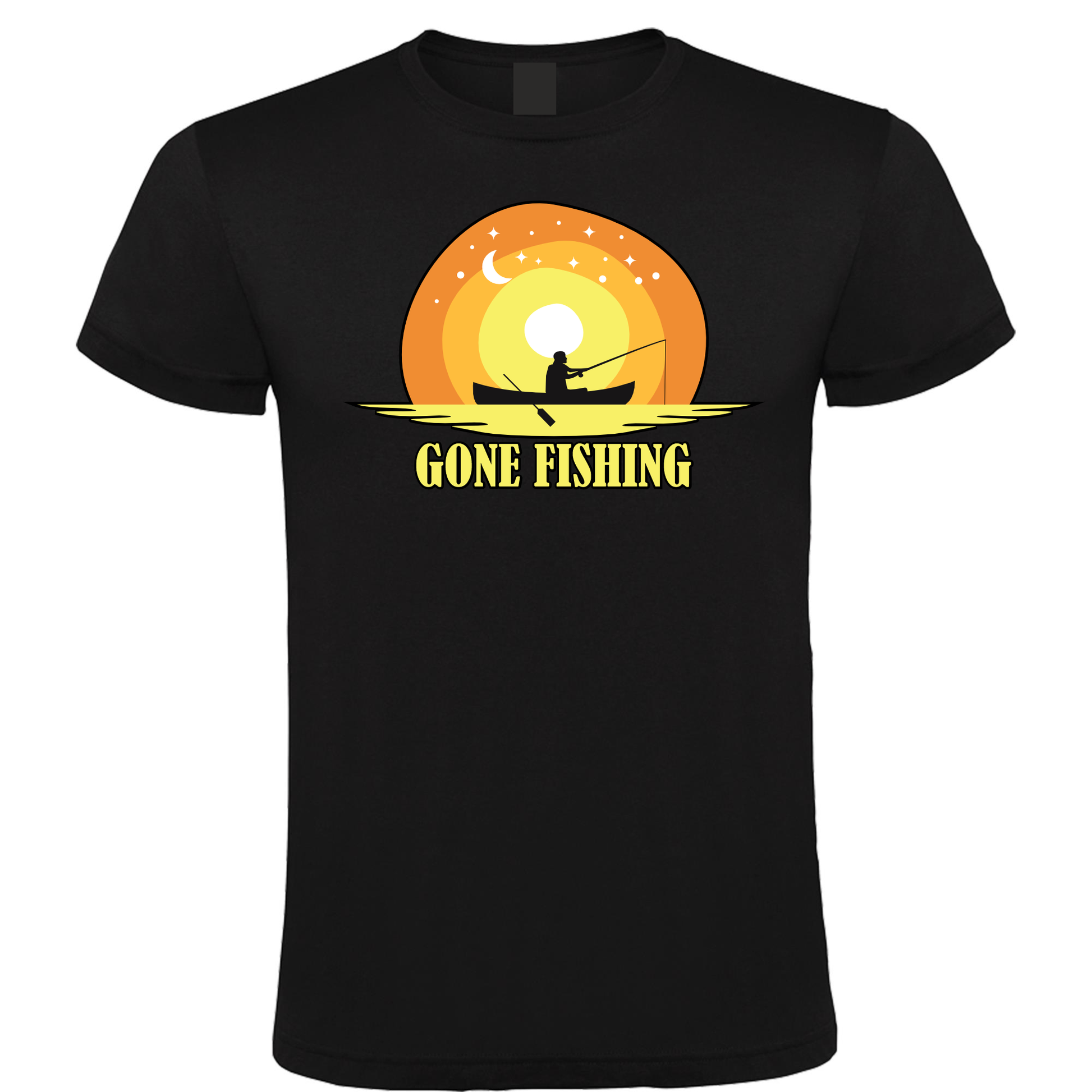 Gone Fishing - Heren T-Shirt / S