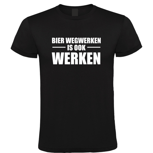 Bier Wegwerken Is Ook Werken