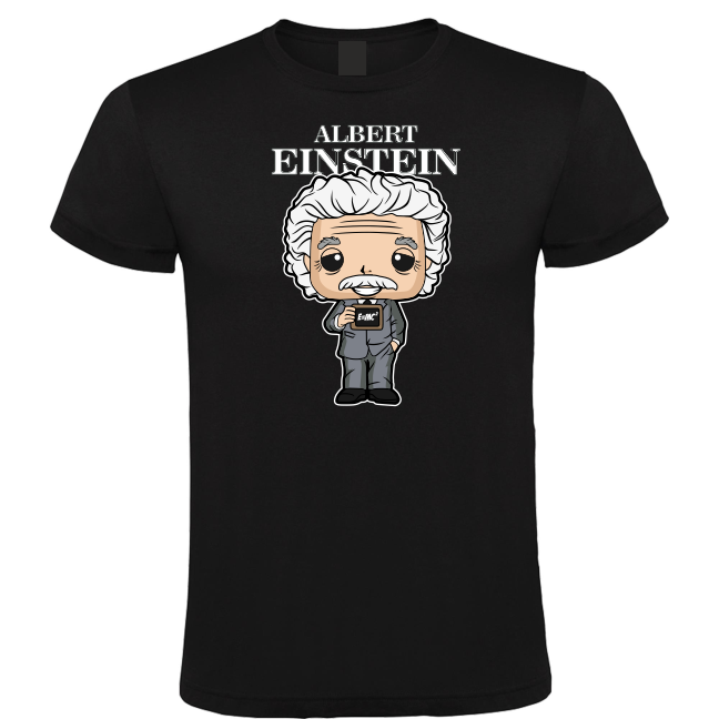 Albert Einstein - Heren T-Shirt / S