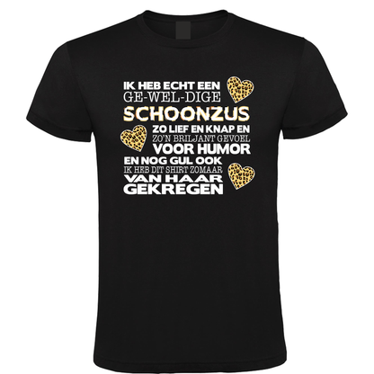 Ge-wel-dige Schoonzus - Heren T-Shirt / S