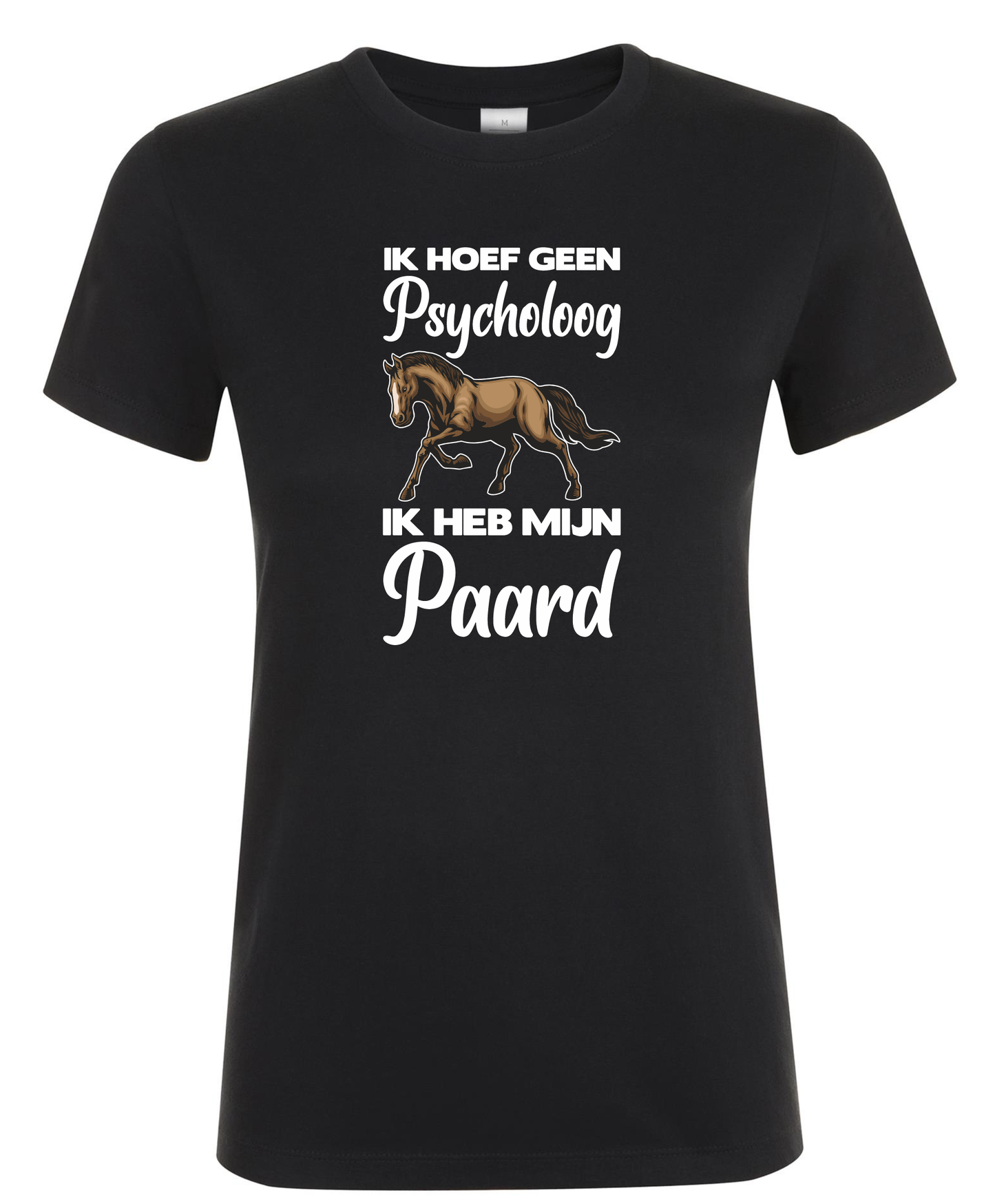 Psycholoog Paard - Dames T-Shirt / S