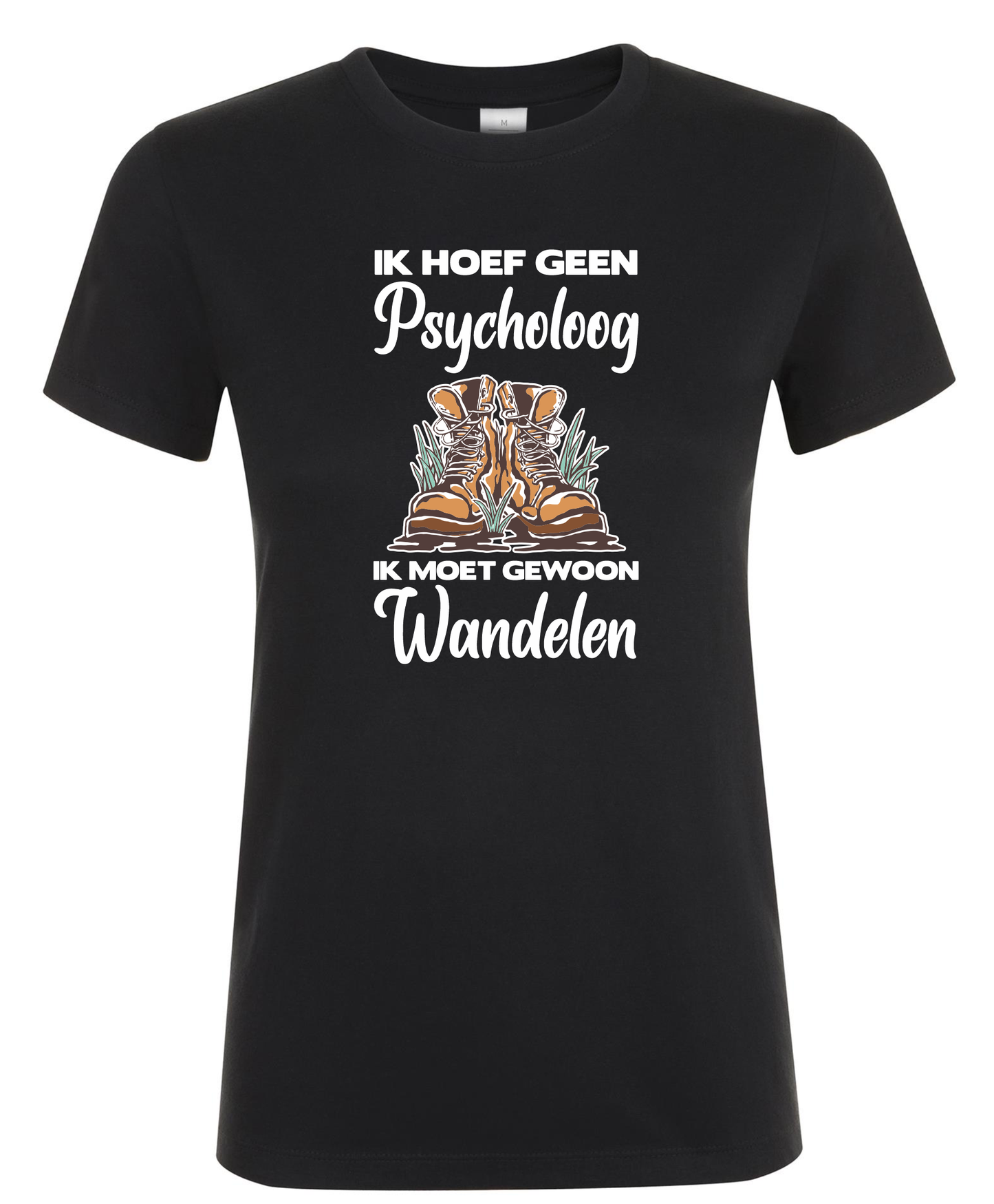 Psycholoog Wandelen - Dames T-Shirt / S