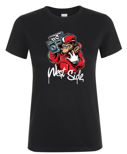 West Side Monkey - Dames T-Shirt / S