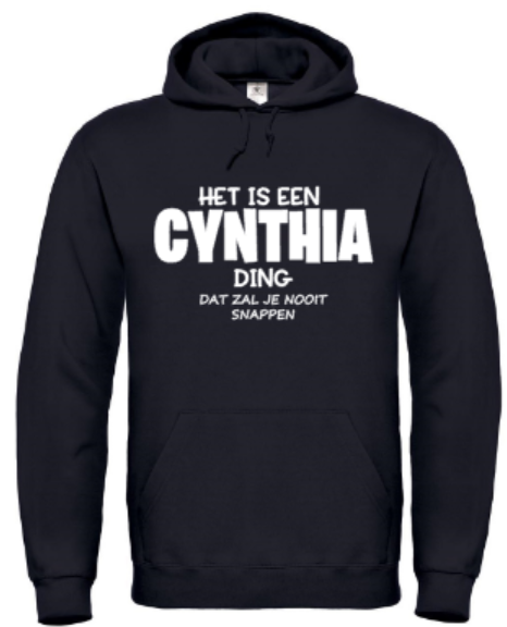 Het Is Een... Ding - Hoodie / S
