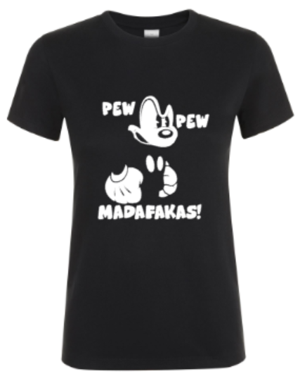Pew Pew - Dames T-Shirt / S