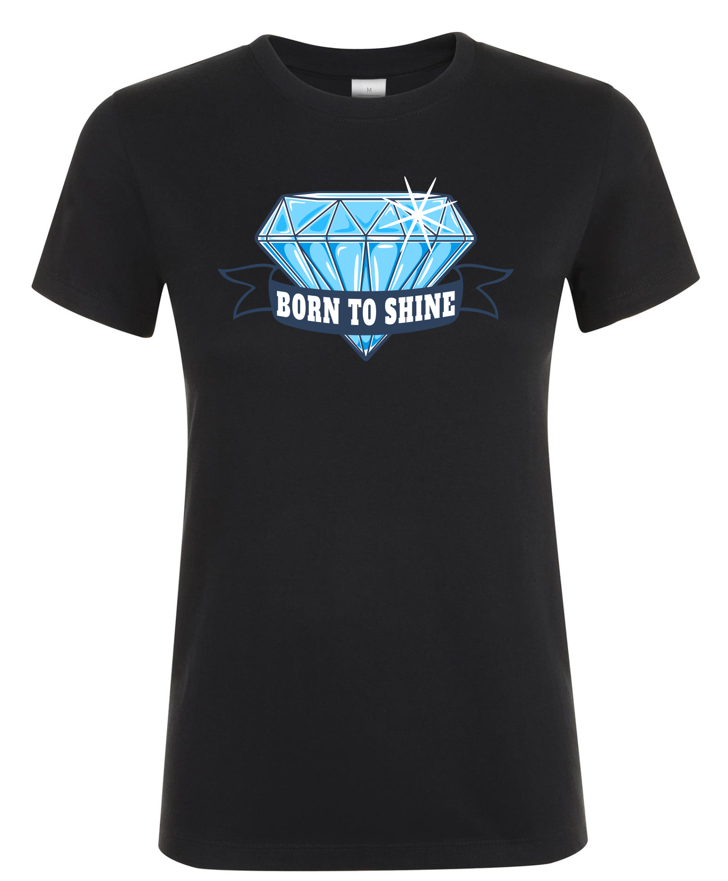 Born to Shine - Dames T-Shirt / S