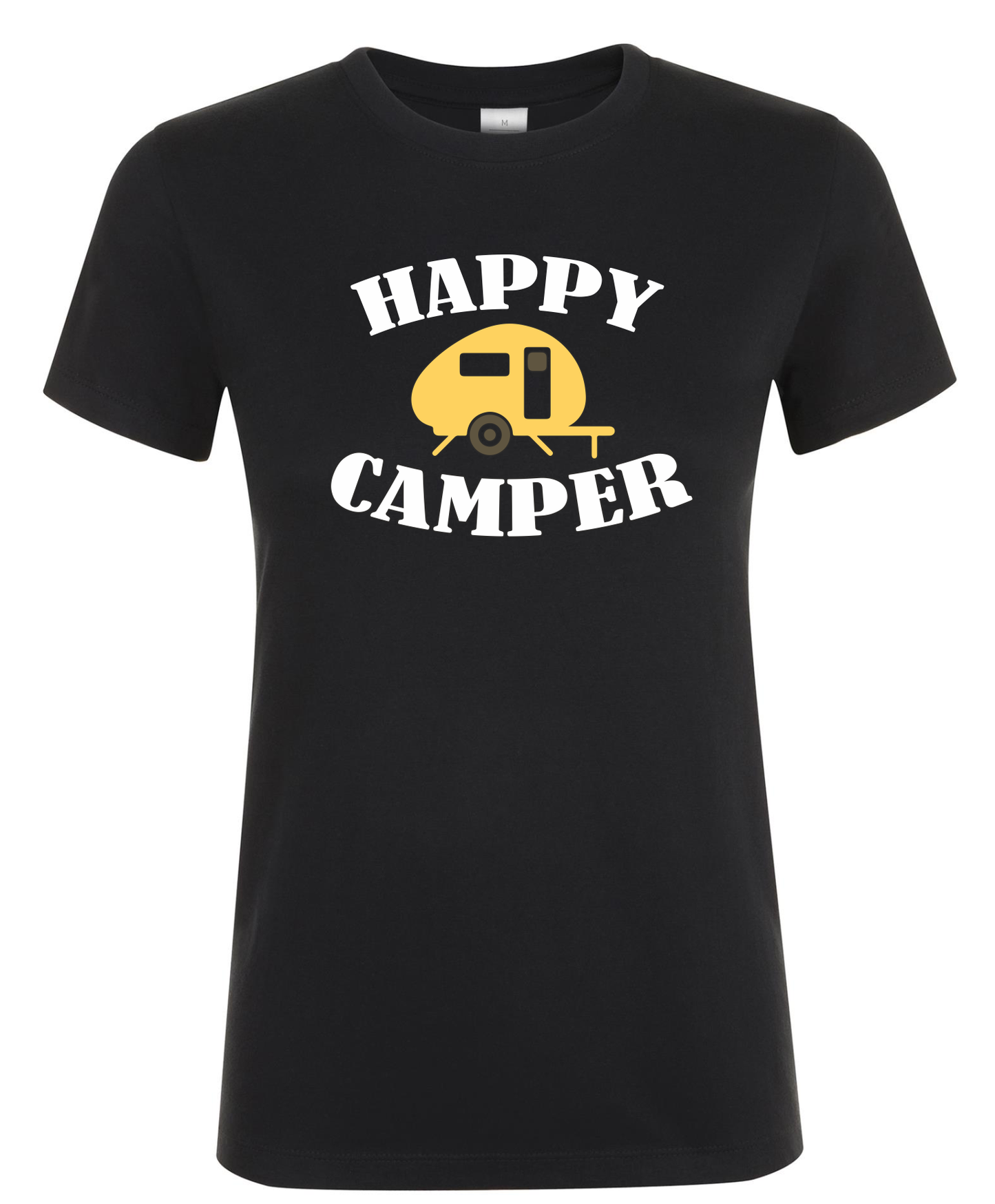 Happy Camper - Dames T-Shirt / S