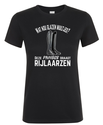 Rijlaarzen - Dames T-Shirt / S